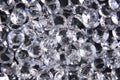 Diamonds on black background Royalty Free Stock Photo