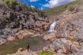 Diana Falls Waterfall Landscape Scene