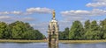 Diana Fountain in Bushy park, London. Royalty Free Stock Photo