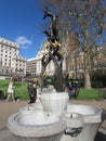 Diana Fountain in Green Park, London