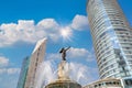 Diana the Huntress Fountain, Fuente de la Diana Cazadora, located in the roundabout at Paseo de la Reforma