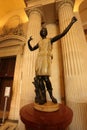 Diana, Roman goddess of the hunt statue  at Louvre museum in Paris Royalty Free Stock Photo