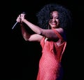 Diana Ross Performs in Concert Royalty Free Stock Photo