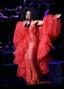 Diana Ross Performs in Concert Royalty Free Stock Photo