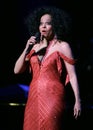 Diana Ross Performs in Concert Royalty Free Stock Photo