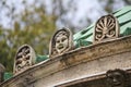 Diana's Temple details in Villa Borghese (Rome)