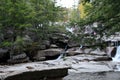 Dianas Baths in Bartlett, New Hampshire USA Royalty Free Stock Photo