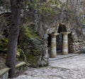 The Dianas Grotto. Flower park. Pyatigorsk landmarks The Northern Caucas Royalty Free Stock Photo