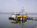 Dianchi Lake pleasure-boats Royalty Free Stock Photo