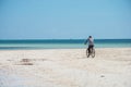 Diani beach in Kenya. Beautiful view on ocean Royalty Free Stock Photo