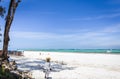 Diani beach seascape, Kenya Royalty Free Stock Photo