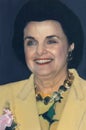 Dianne Feinstein at Temple B\'nai Abraham in Livingston, NJ, in May, 1992