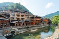 Qianhu Miao Village Diaojiao Building, Xijiang, Guizhou