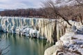 Jingpo Lake,Diaoshuilou Icefall,China