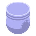 Diaper icon isometric vector. Baby nappy