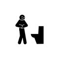 diarrhea, chronic icon. Element of human pain icon for mobile concept and web apps. Detailed diarrhea, chronic icon can be used fo