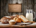 Dairy and bread products