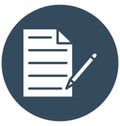Diary Isolated Vector Icon which can easily modify or edit Royalty Free Stock Photo
