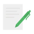 Diary, memo book Vector Icon which can easily modify