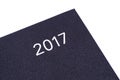 2017 Diary Royalty Free Stock Photo