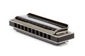 Diatonic harmonica isolated