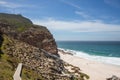 Diaz Beach taken from halfway down the steps Royalty Free Stock Photo