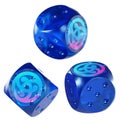 Dice Astar ,ASTR Glass Dice Crypto 3D Icon