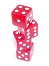 Dice Balancing Royalty Free Stock Photo