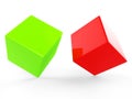 Dice Blocks Means Empty Space And Blank