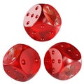 Dice Bone ShibaSwap ,BONE Glass Dice Crypto 3D Icon