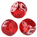 Dice Casper ,CSPR Glass Dice Crypto 3D Icon