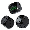 Dice Chia ,XCH Glass Dice Crypto 3D Icon