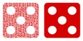Dice Composition of Binary Digits