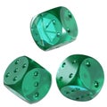 Dice Kyber Network Crystal v2 ,KNC Glass Dice Crypto 3D Icon