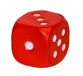 Dice red Royalty Free Stock Photo