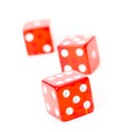 Dice roll Royalty Free Stock Photo