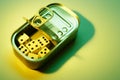 Dice in Tin Can Royalty Free Stock Photo