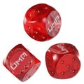 Dice UMA Glass Dice Crypto 3D Icon