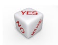 Dice: Yes, No, Maybe - XL