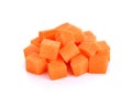 Diced carrots