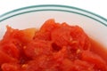 Diced Tomatoes Royalty Free Stock Photo