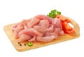 Diced turkey breast