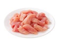 Diced turkey breast