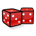 Dices Royalty Free Stock Photo