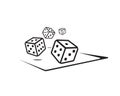 Dices illustration