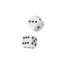 Dices isolated on white