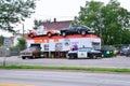 Dick`s Towing roadside attraction in the US Route 66. Royalty Free Stock Photo