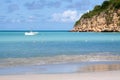 Dickenson Bay, Antigua Royalty Free Stock Photo