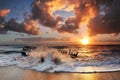 Dicky Wreck at sunrise