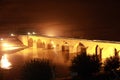 Dicle Bridge in Diyarbakir. Royalty Free Stock Photo